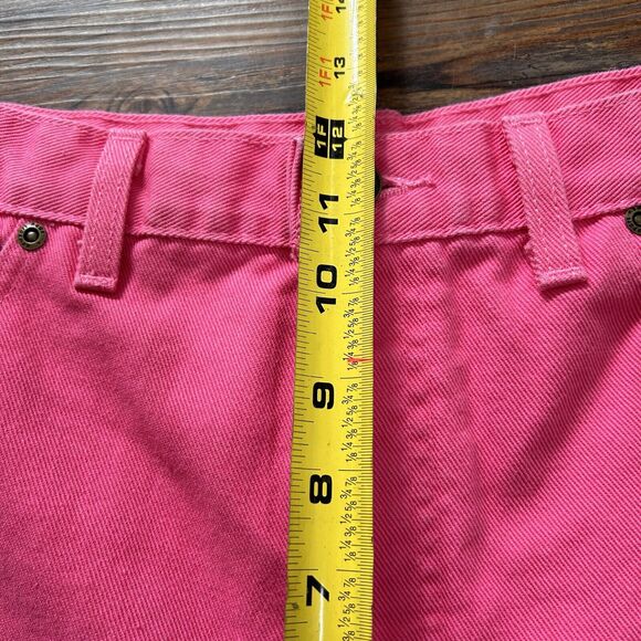Vintage Newport News Jeanology Collection Pink Mom Jeans Size 14 Tapered Leg - Picture 6 of 9